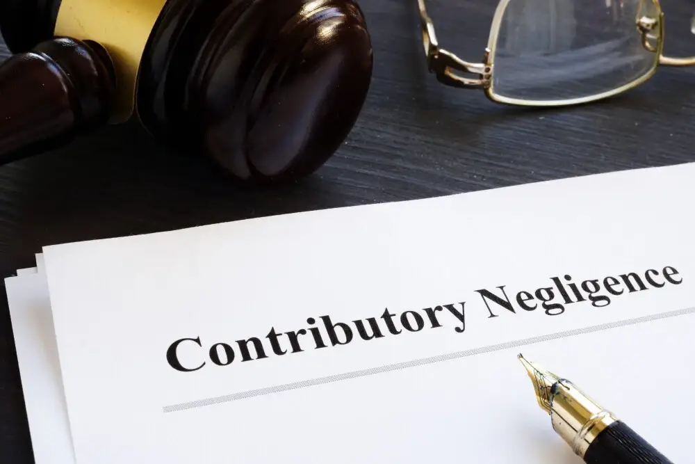 Contributory negligence in personal injury law
